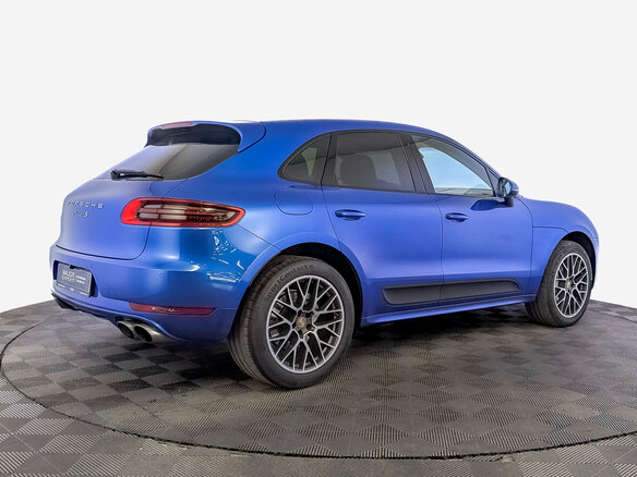 2015 Porsche Macan S I, синий, 2635000 рублей - вид 4