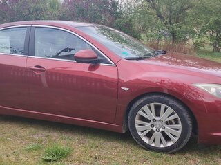 2009 Mazda 6 II (GH) Рестайлинг, пурпурный, 590000 рублей, вид 4