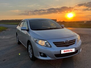 2008 Toyota Corolla X (E140, E150), серебристый, 790000 рублей, вид 3