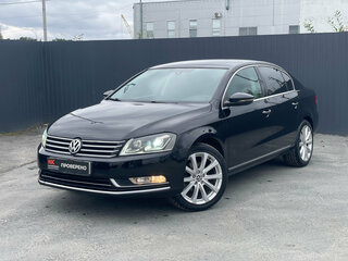 2012 Volkswagen Passat B7, чёрный, 929000 рублей, вид 1