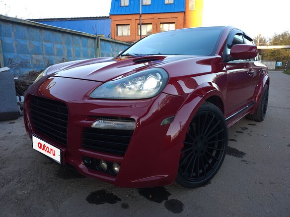 2008 Porsche Cayenne S I Рестайлинг (957), пурпурный, 1460000 рублей - вид 19