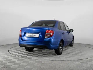 2019 Lada (ВАЗ) Granta I Рестайлинг, синий, 550000 рублей, вид 2