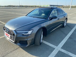 2020 Audi A6 45 TFSI V (C8), серый, 4400000 рублей, вид 3