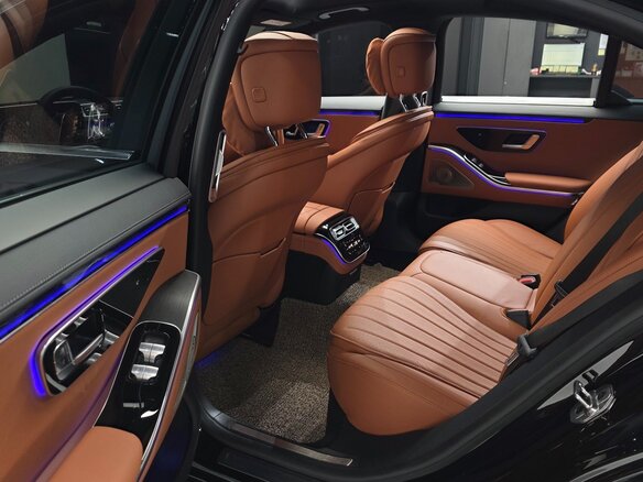 2025 Mercedes-Benz S-Класс 350 d 4MATIC VII (W223), чёрный - вид 18