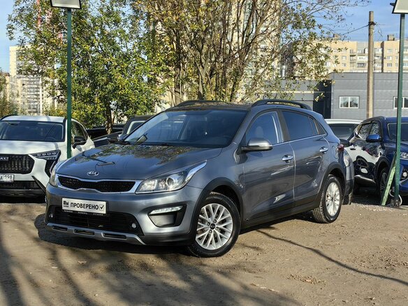 2018 Kia Rio X-Line IV, серый, 1329000 рублей