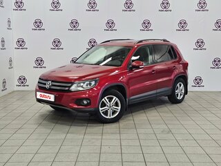 2013 Volkswagen Tiguan I Рестайлинг, красный, 1143000 рублей, вид 1