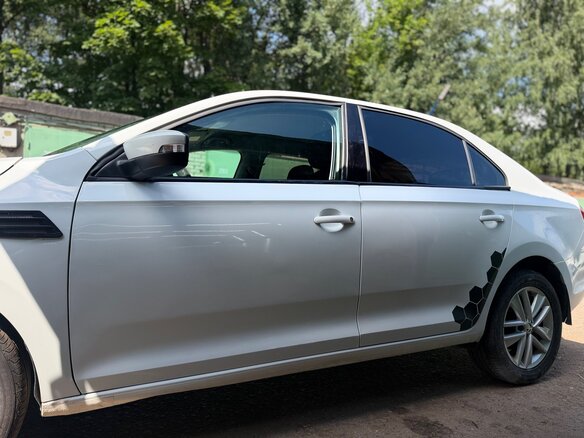 2017 Skoda Rapid I Рестайлинг, белый - вид 3