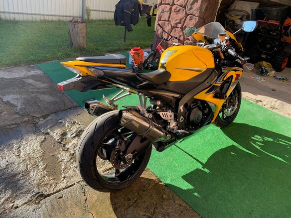2007 Suzuki GSX-R 1000, жёлтый, 800000 рублей - вид 7