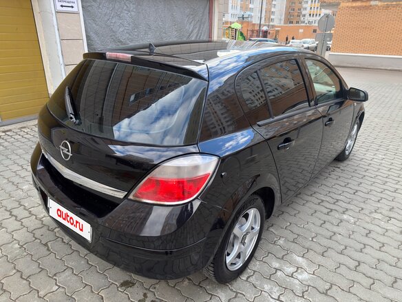 2007 Opel Astra H Рестайлинг, чёрный, 355000 рублей - вид 6