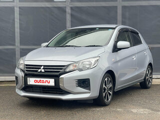 2022 Mitsubishi Mirage VI Рестайлинг 2, серебристый, 1050000 рублей, вид 3