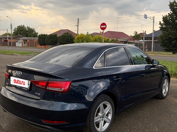 2016 Audi A3 III (8V) Рестайлинг, синий, 1350000 рублей - вид 5