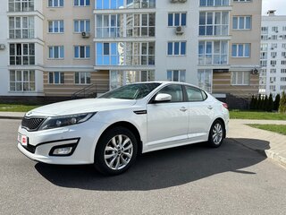 2014 Kia Optima III Рестайлинг, белый, 890000 рублей, вид 1