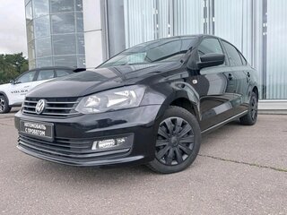 2019 Volkswagen Polo V Рестайлинг, чёрный, 1125000 рублей, вид 2