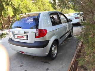 2009 Hyundai Getz I Рестайлинг, серебристый, 495000 рублей, вид 4