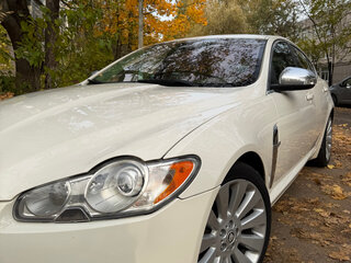 2008 Jaguar XF I, белый, 925000 рублей, вид 3