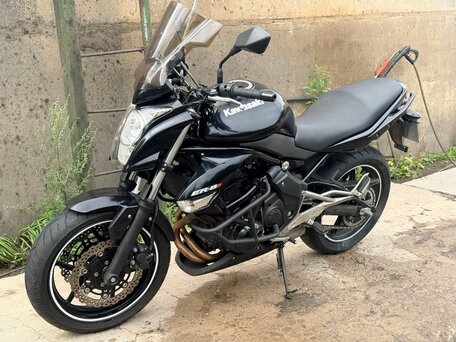 2011 Kawasaki ER-6N, чёрный, 630000 рублей, вид 1