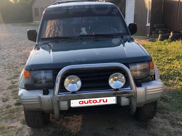 1994 Mitsubishi Montero II, зелёный - вид 1