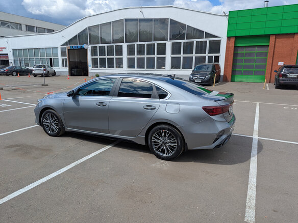2021 Kia Cerato IV Рестайлинг, серый - вид 8