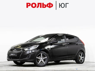 2012 Hyundai Solaris I, чёрный, 518000 рублей, вид 1