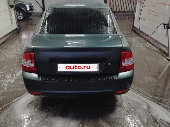 2008 Lada (ВАЗ) Priora I, серый, 170000 рублей - вид 4