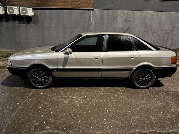 1988 Audi 80 IV (B3), серый, 99000 рублей - вид 7