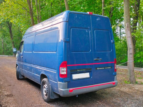 2017 Mercedes-Benz Sprinter Classic, синий, 1350000 рублей - вид 6