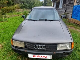 1989 Audi 80 IV (B3), серый, 90000 рублей, вид 1
