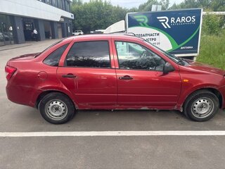 2013 Lada (ВАЗ) Granta I, красный, 390000 рублей, вид 2