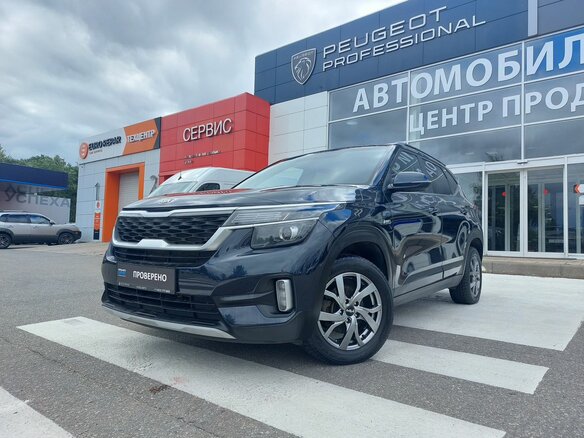 2020 Kia Seltos I, синий - вид 2