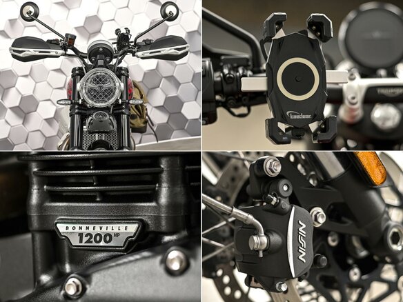 2024 Triumph Scrambler, красный, 1377000 рублей - вид 9
