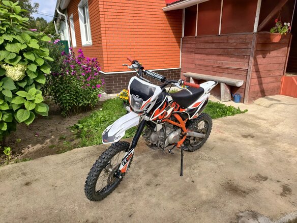 2023 Kayo Basic TT140EM, белый, 68000 рублей - вид 3