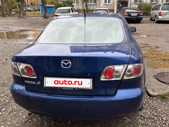 2004 Mazda 6 I (GG), синий, 480000 рублей - вид 3