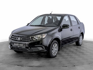 2022 Lada (ВАЗ) Granta I Рестайлинг, чёрный, 595000 рублей, вид 1