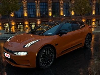 2023 Zeekr 001 100 kWh I, оранжевый, 5000000 рублей, вид 1
