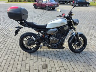 2020 Yamaha XSR700, серебристый, 700000 рублей, вид 1
