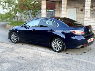 2012 Mazda 6 II (GH) Рестайлинг, синий, 950000 рублей, вид 4