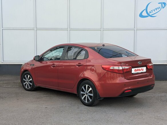 2014 Kia Rio III, красный, 888000 рублей - вид 7