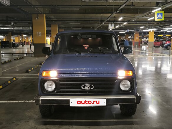 2007 Lada (ВАЗ) 2121 (4x4) I Рестайлинг, синий, 320000 рублей - вид 1