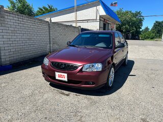 2008 Hyundai Accent ТагАЗ II, красный, 699999 рублей, вид 1