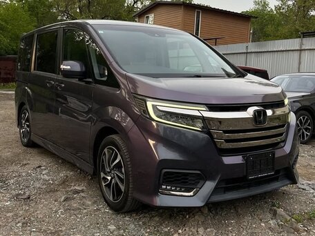 2021 Honda Stepwgn Spada V Рестайлинг, серый, 1930000 рублей, вид 2
