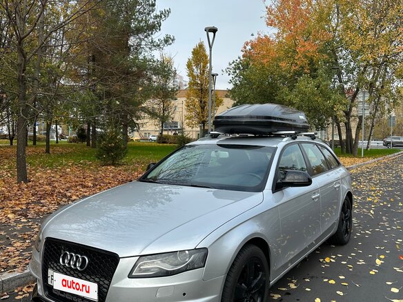 2008 Audi A4 IV (B8), серебристый, 1250000 рублей - вид 6