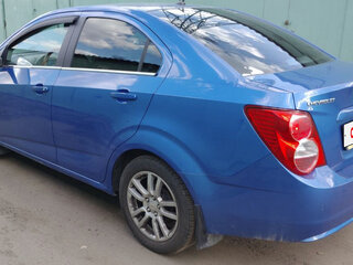 2015 Chevrolet Aveo II, синий, 1100000 рублей, вид 4