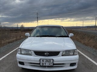 2000 Nissan Sunny B15, белый, 185000 рублей, вид 1