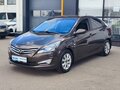 2016 Hyundai Solaris I Рестайлинг, коричневый, 955000 рублей