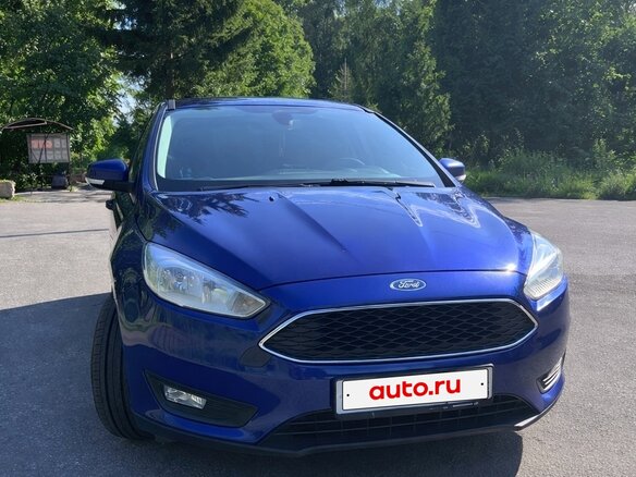 2018 Ford Focus III Рестайлинг, синий, 1200000 рублей - вид 1