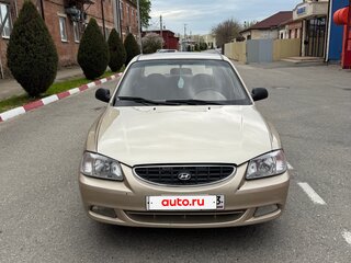 2006 Hyundai Accent ТагАЗ II, бежевый, 460000 рублей, вид 3