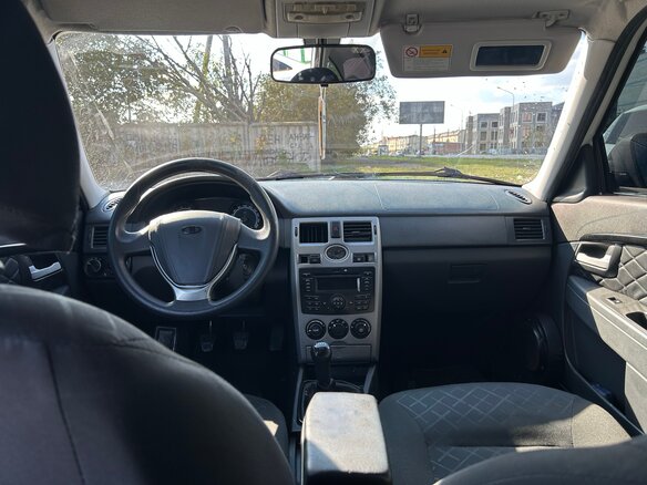 2014 Lada (ВАЗ) Priora I Рестайлинг, белый, 348000 рублей - вид 5