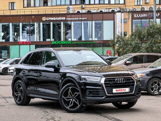 2019 Audi Q5 II (FY), чёрный, 3750000 рублей, вид 3