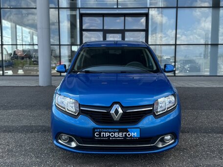 2017 Renault Logan II, синий, 800000 рублей, вид 2