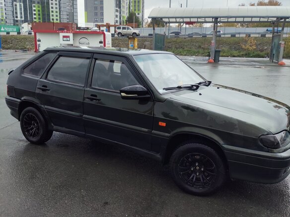 2006 Lada (ВАЗ) 2114, зелёный - вид 8